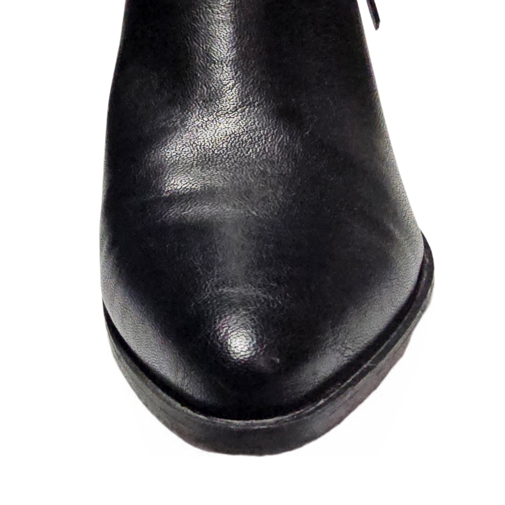 Indigo Ankle Booties Zipper Closure Black - Picture 8 of 16